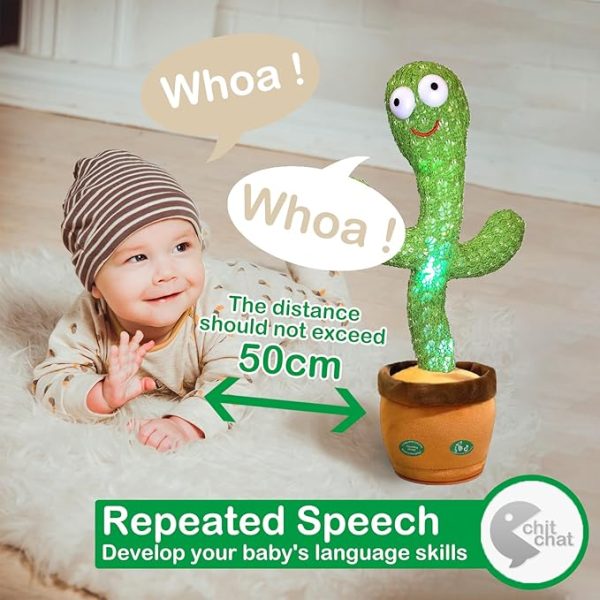 Dancing Talking Cactus Mimicking Toy - Image 2